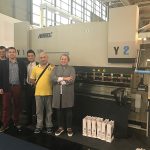 Parduodamas 600 t WC67K cnc hidraulinio preso stabdys