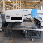 MAX-SF-30T hidraulinė štampavimo presavimo mašina cnc fanuc sistemos turėklų perforavimo mašina su amada įrankiais mašinų gamyba