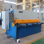 QC11y-16X3200 cnc pjovimo nerūdijančio plieno automatinis hidraulinės geležies plokštės giljotinos kirpimo mašina su E21