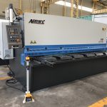 QC12y 6X3200 metalo lakštinio hidraulinio kirpimo mašina kaina