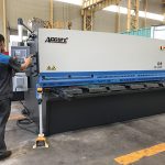 hidraulinė lakštinio geležies plokščių pjaustymo mašina, NC lakštinio metalo pjovimo mašina